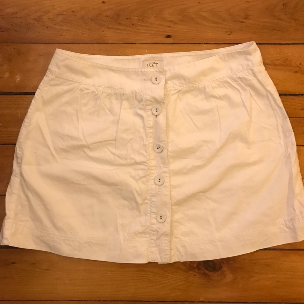 ⚡️🧡SALE🧡⚡️ Loft mini skirt - button front